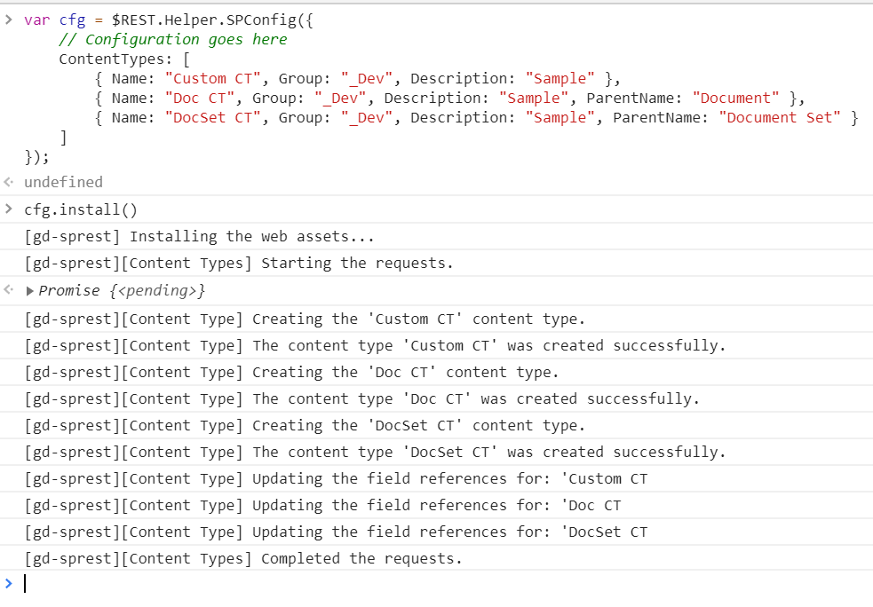 Create Content Types