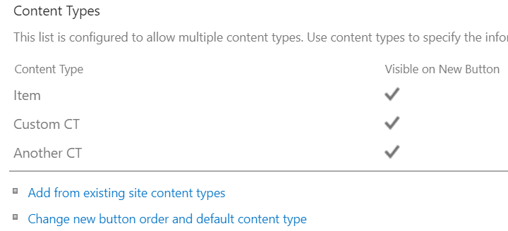 Validate Content Types